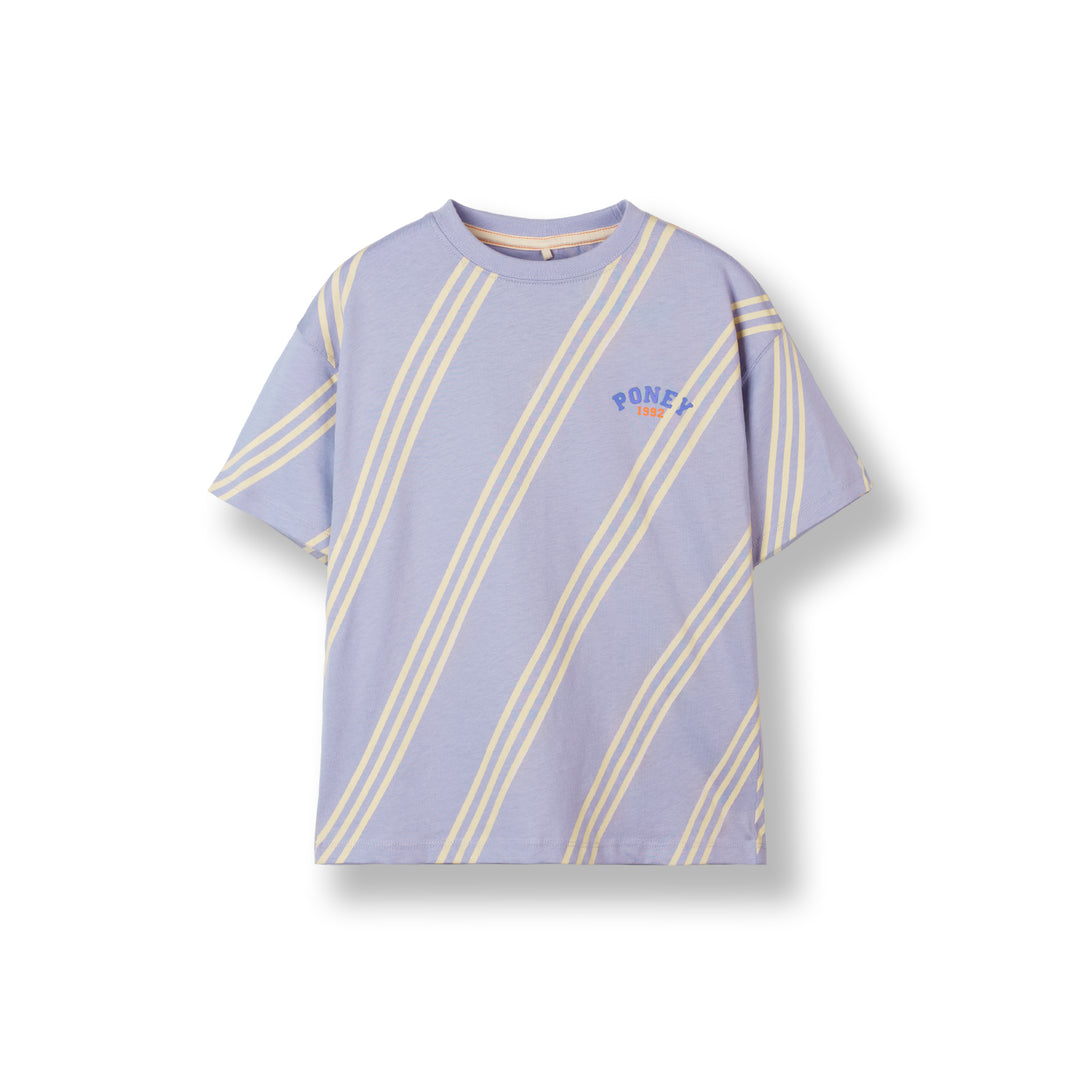 Fun Striped Short Sleeve Tee