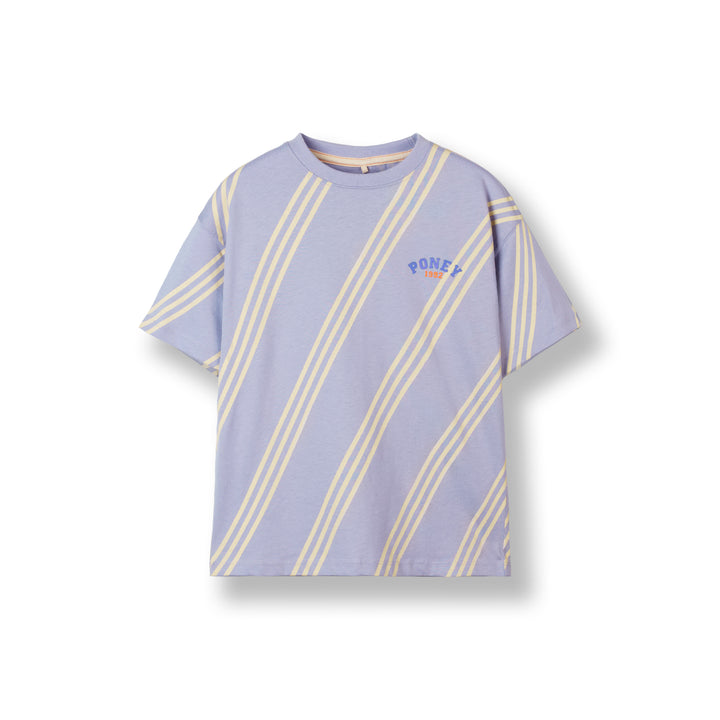 Fun Striped Short Sleeve Tee