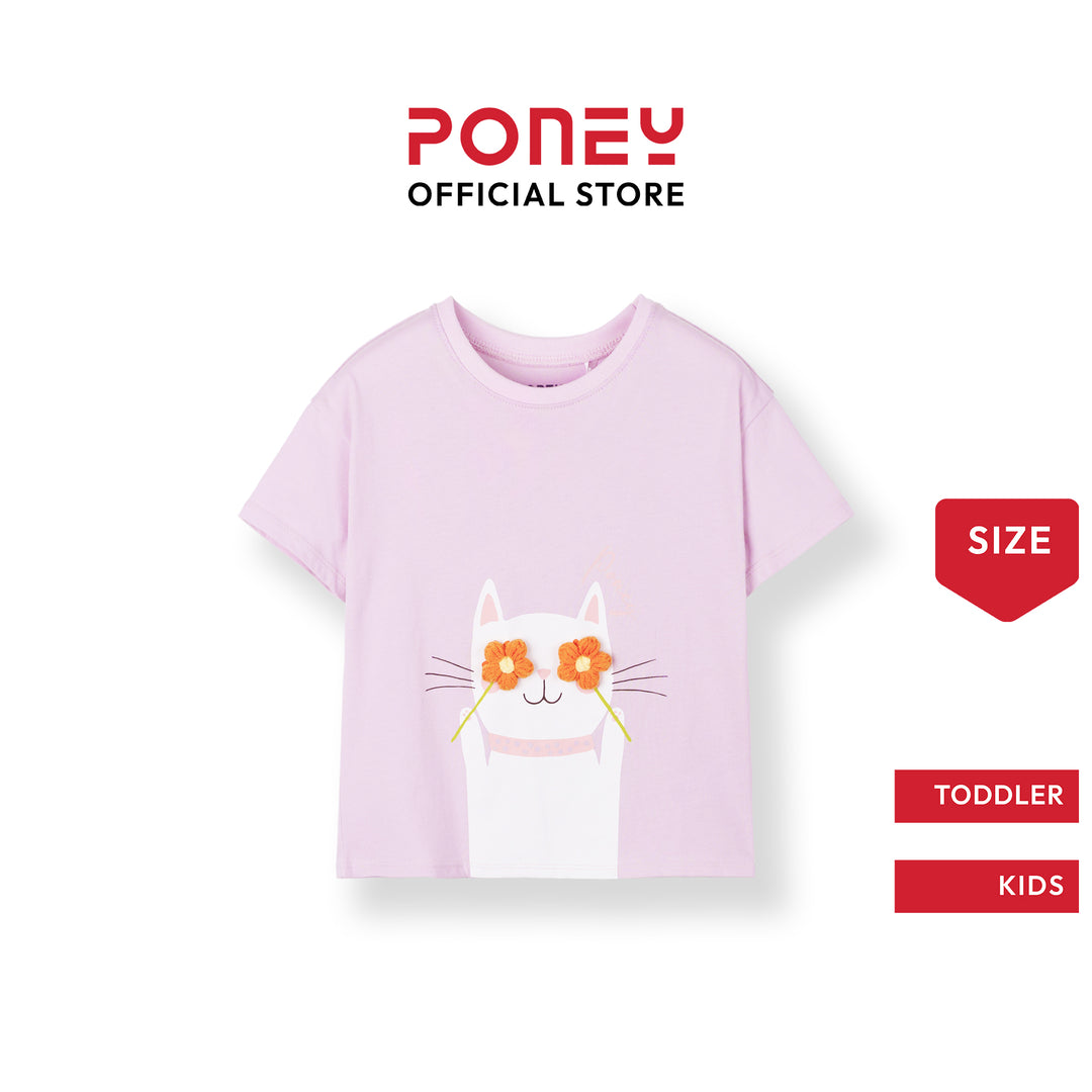 Peekaboo Kitty Short Sleeve Tee