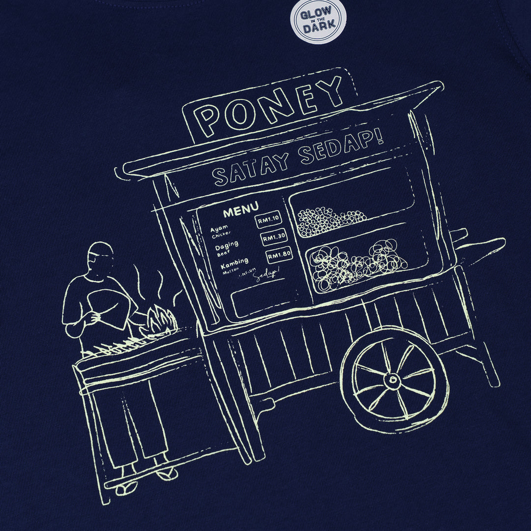 Poney’s Satay Stall Short Sleeve Tee