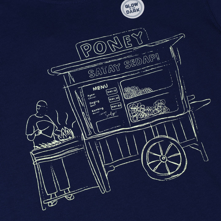 Poney’s Satay Stall Short Sleeve Tee