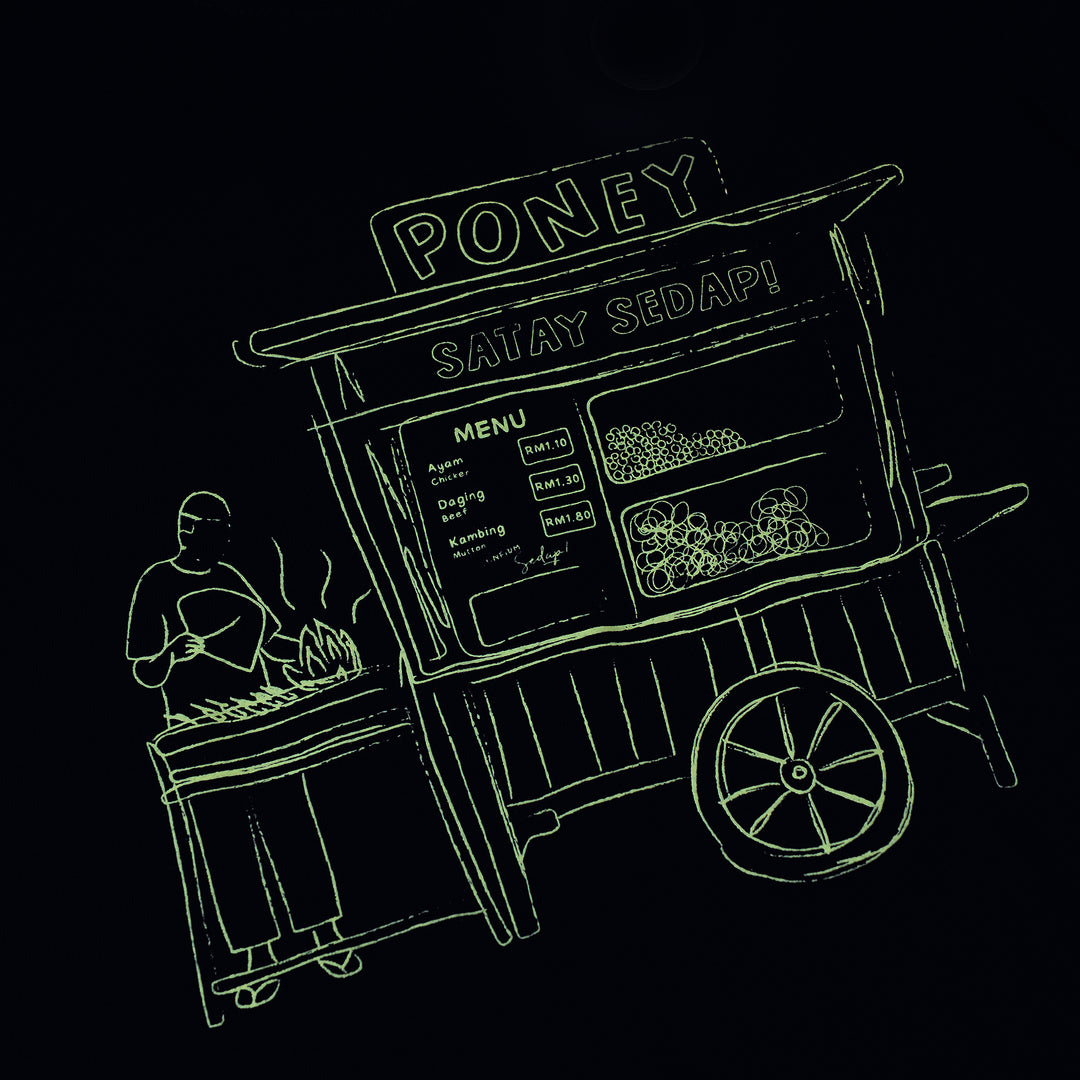 Poney’s Satay Stall Short Sleeve Tee