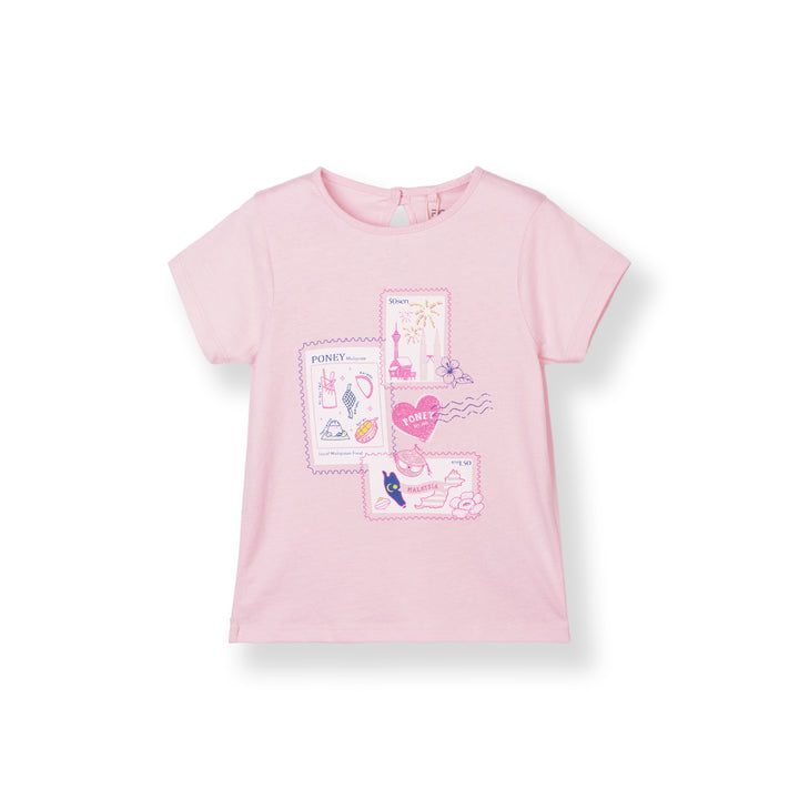 Malaysian Postcards Shirt Sleeve Tee