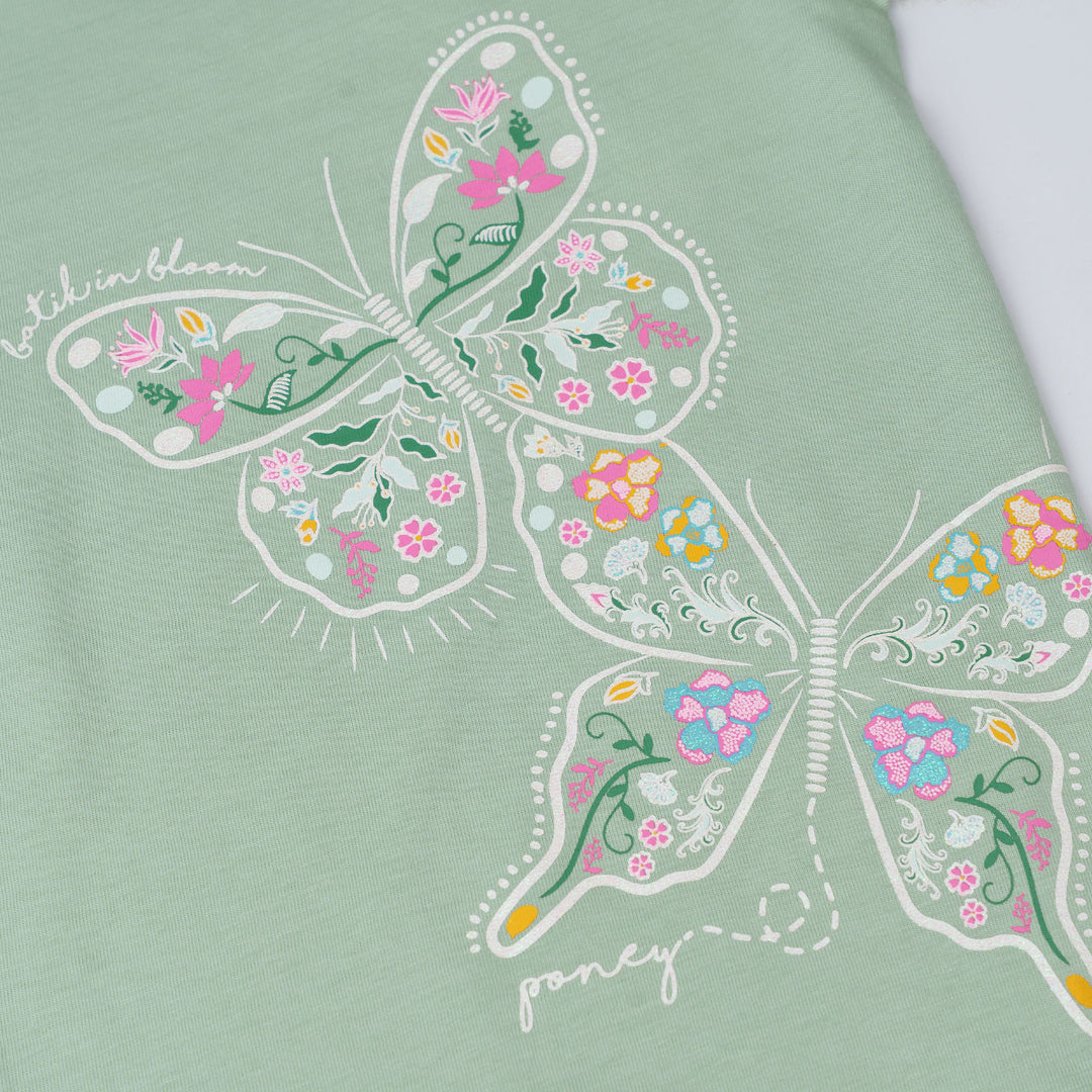 Batik in Bloom Short Sleeve Tee