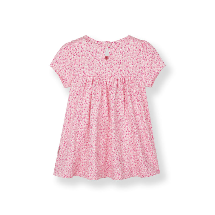 Petite Floral Charm Short Sleeve Dress