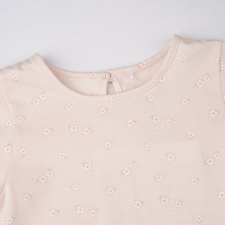 Blush Garden Long Sleeve Dress