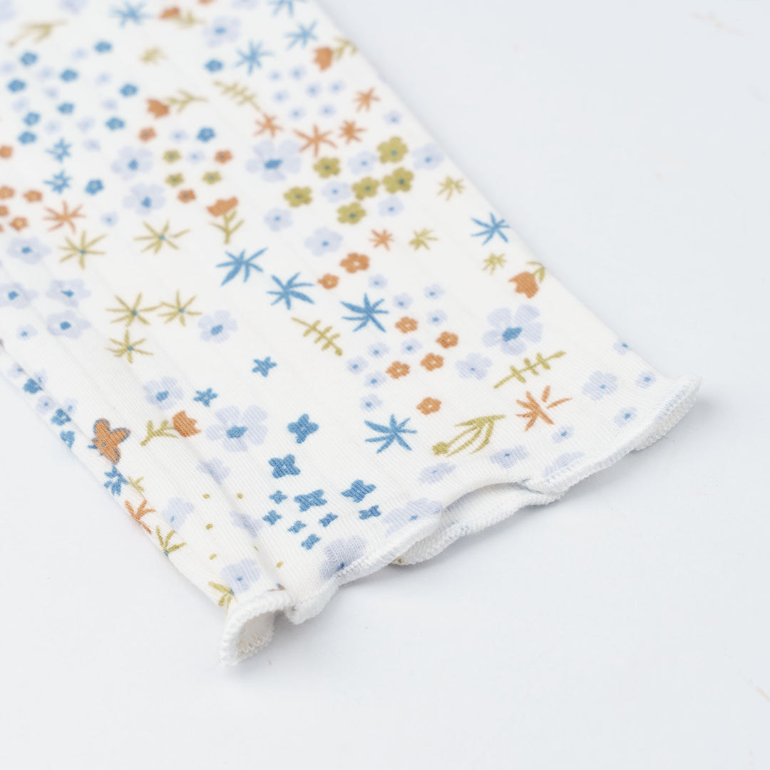 Wildflower Ribbed Long Sleeve Tee