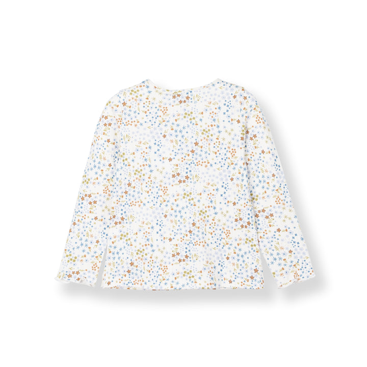 Wildflower Ribbed Long Sleeve Tee