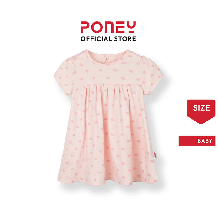 Peach Meadow Short Sleeve Dress