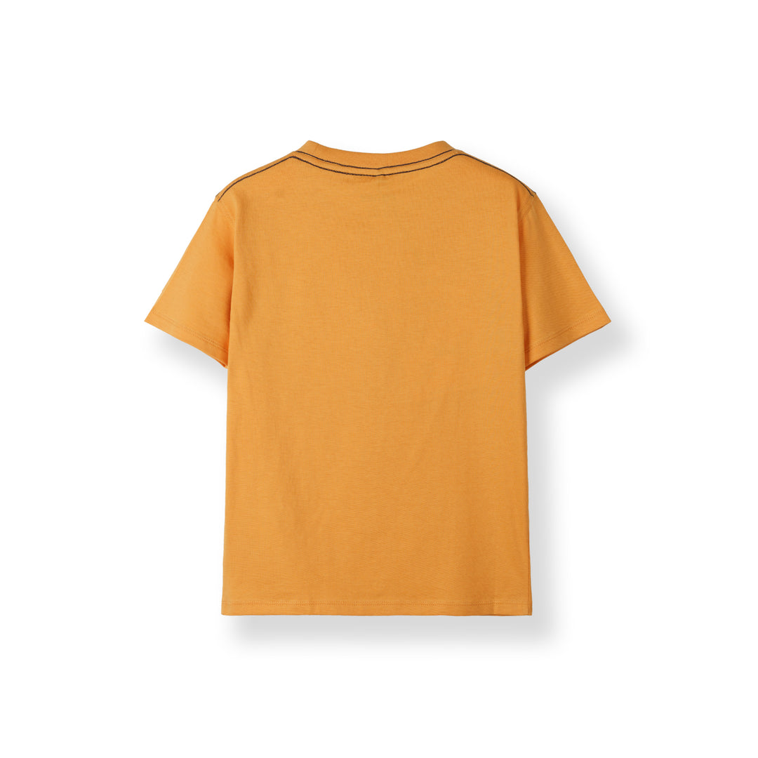 Poney Mustard Iconic Logo Short Sleeve Tee