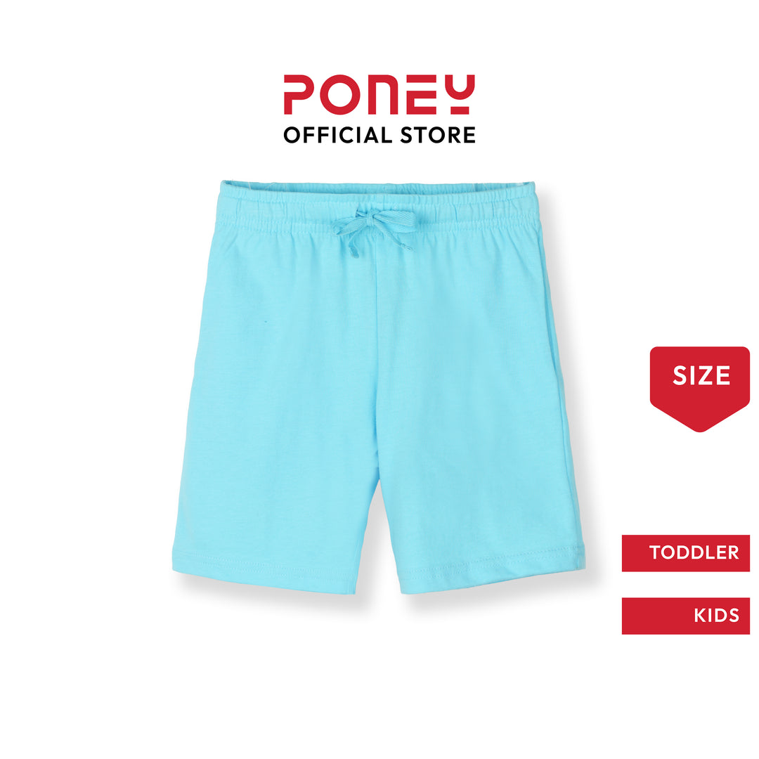 Poney Aqua Turquoise Everyday Buddy Basic Bermuda