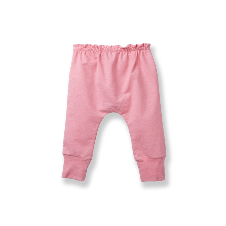 Poney Baby Girls Pink Long Pants 0476