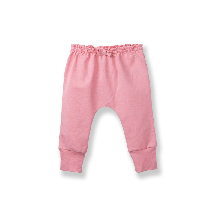 Poney Baby Girls Pink Long Pants 0476