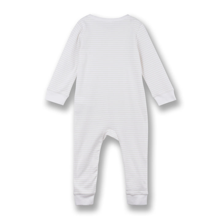 Poney Baby Boys Jasper Long Sleeve Sleepsuit with Snap Buttons