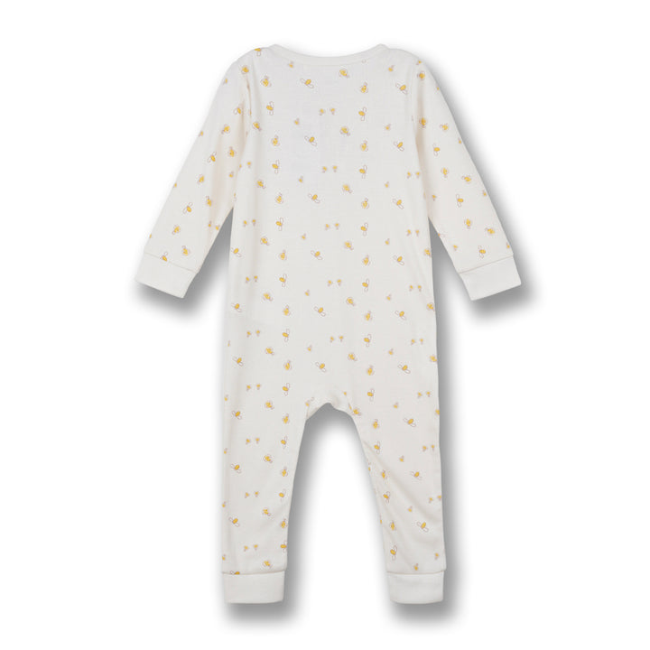 Poney Baby Girls Chloe Long Sleeve Sleepsuit with Snap Buttons