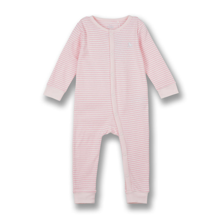 Poney Baby Girls Chloe Long Sleeve Sleepsuit with Snap Buttons