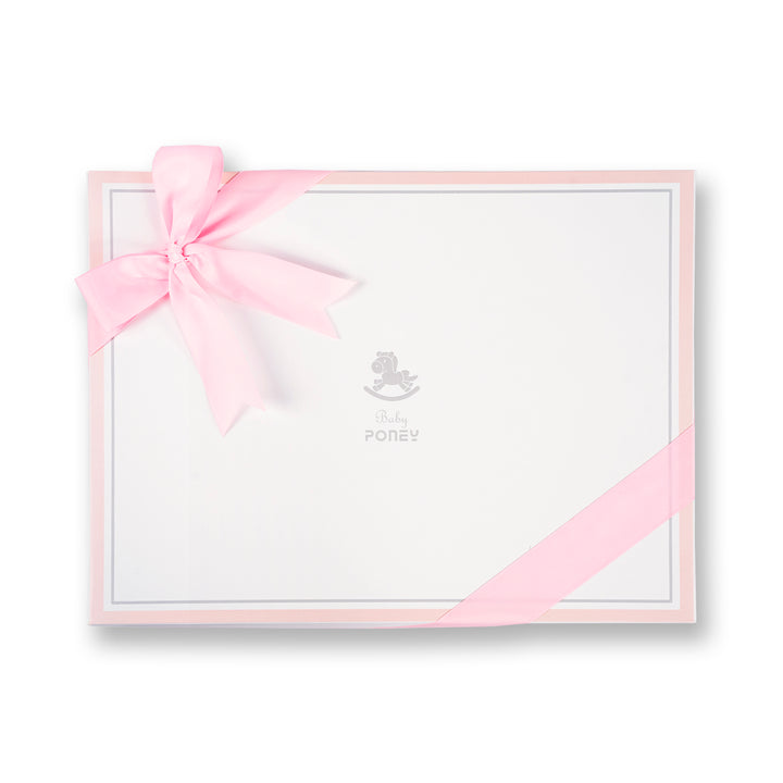 Poney Baby Girls Pink 10-Piece Set Gift Box