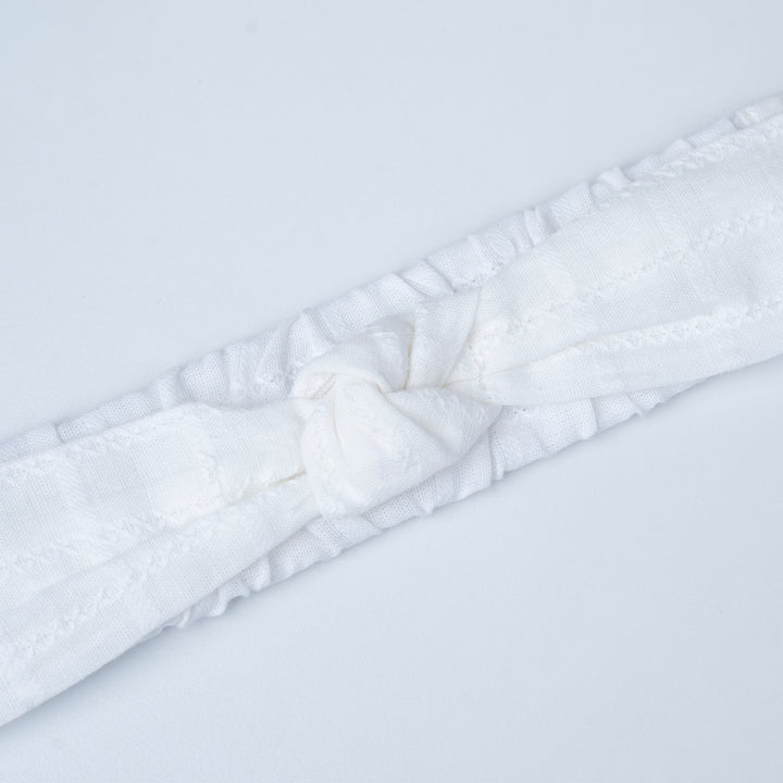[NEW] Poney Girls Cream Dress with Panty and Headband Set
