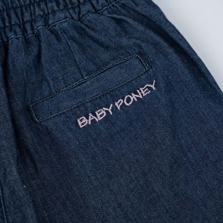 Poney Baby Boys Black Long Pants