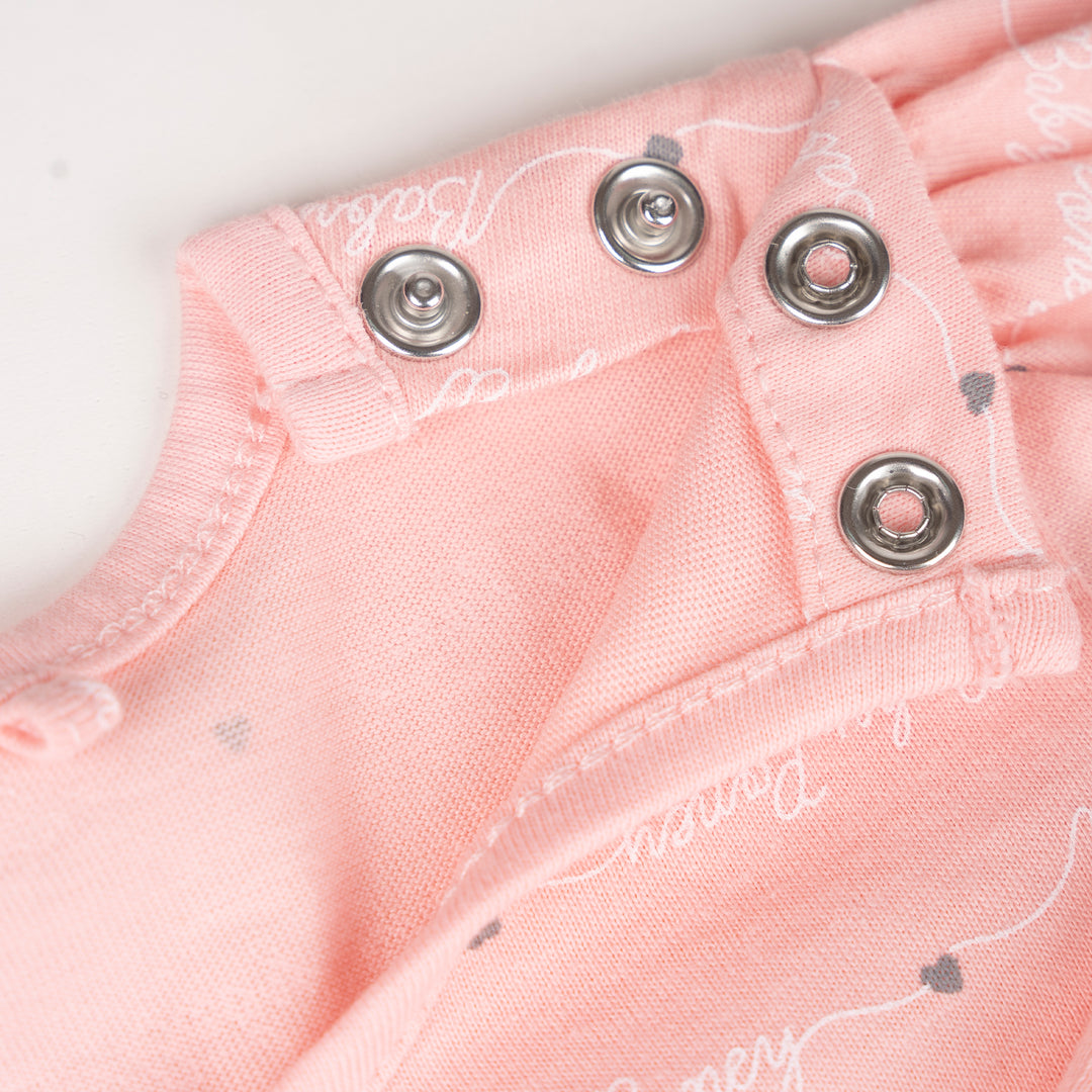 Baby Girl Pale Rosette Pyjamas