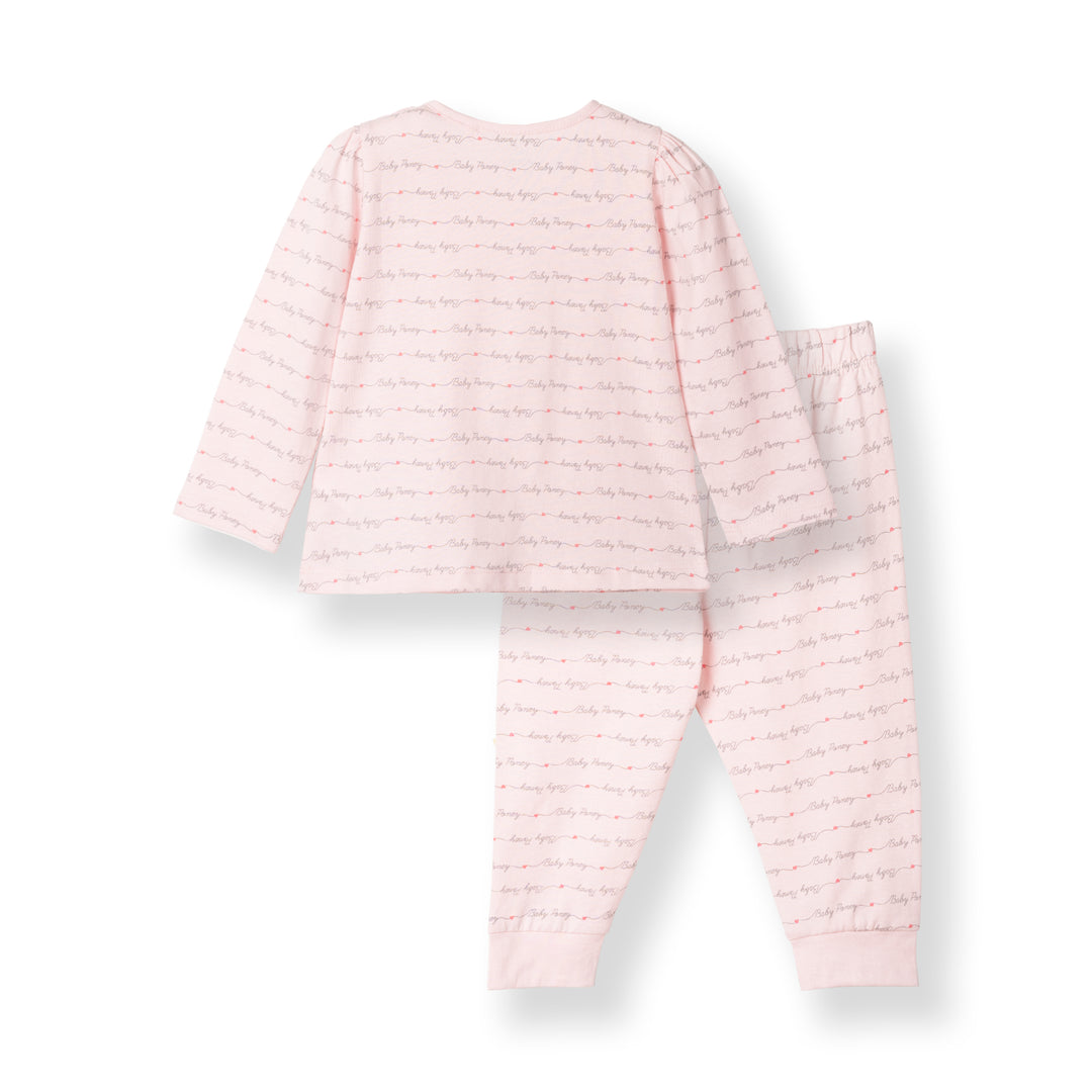 Baby Girl Barely Pink Pyjamas