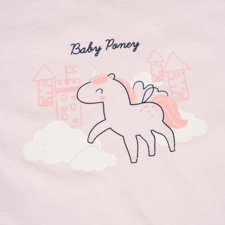 Poney Baby Girls Light Pink Magical Unicorn Pyjamas