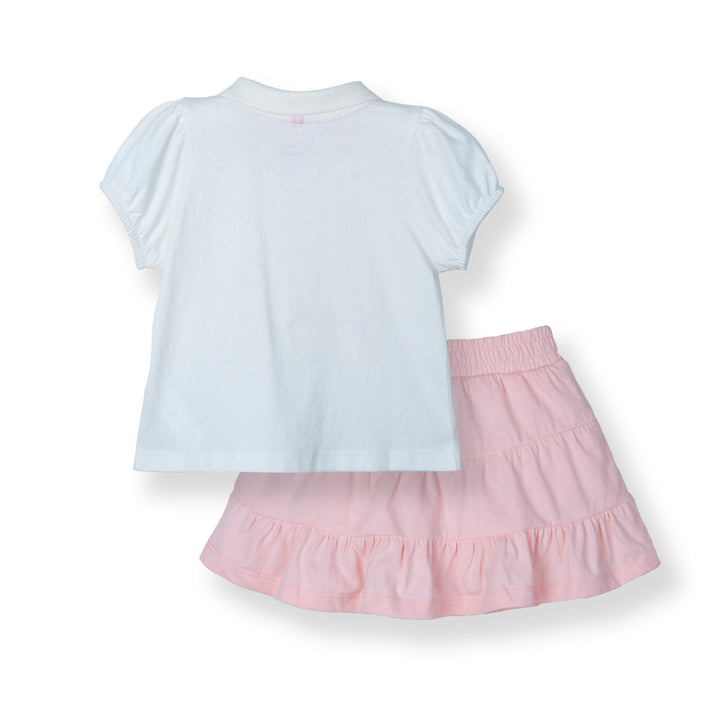 Evelyn’s Short Sleeve Top & Skirt Set