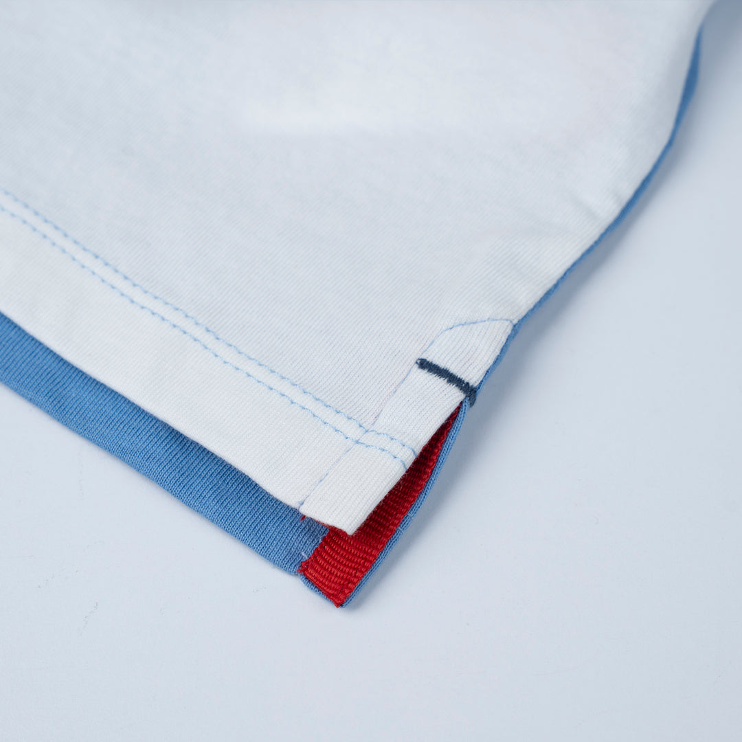 Cut & Sew Short Sleeve Polo & Bermuda Set