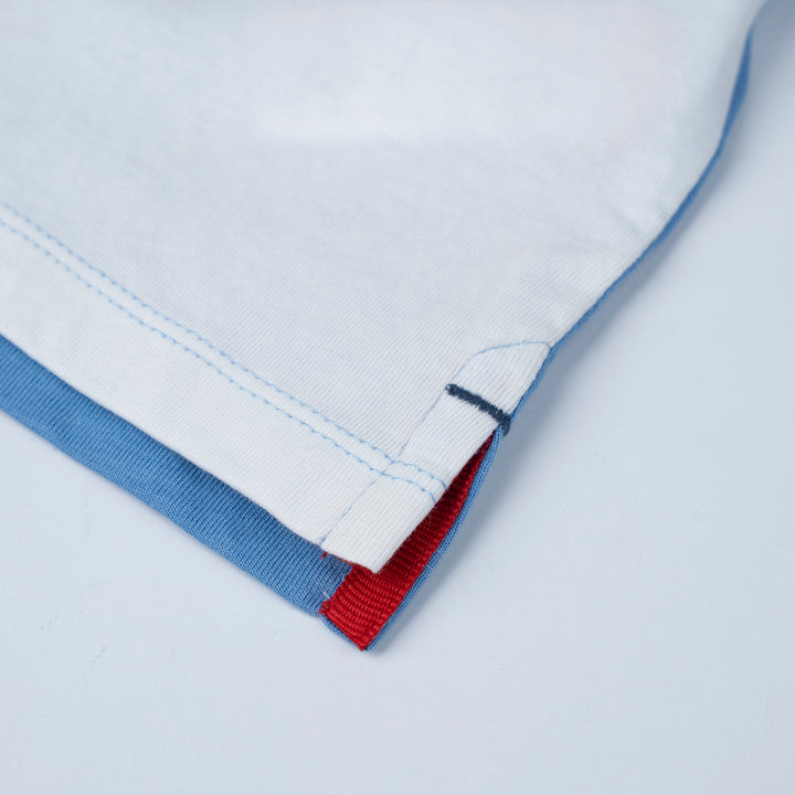 Cut & Sew Short Sleeve Polo & Bermuda Set