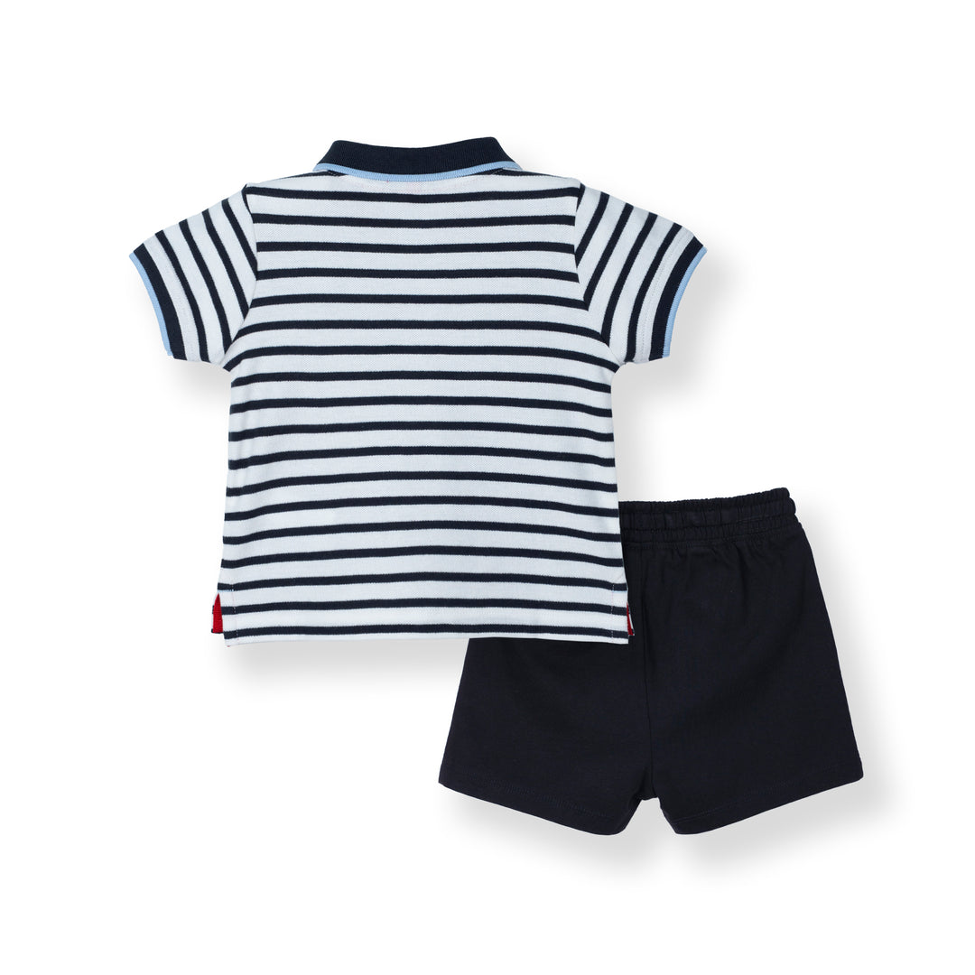 Arthur’s Short Sleeve Polo & Bermuda Set