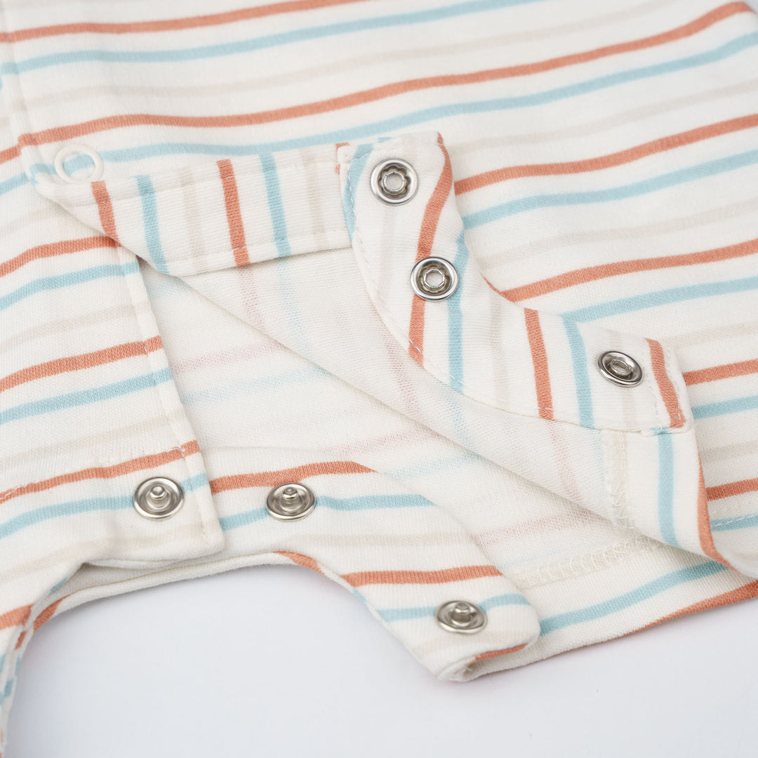 Playtime Stripes S/Sleeve Romper