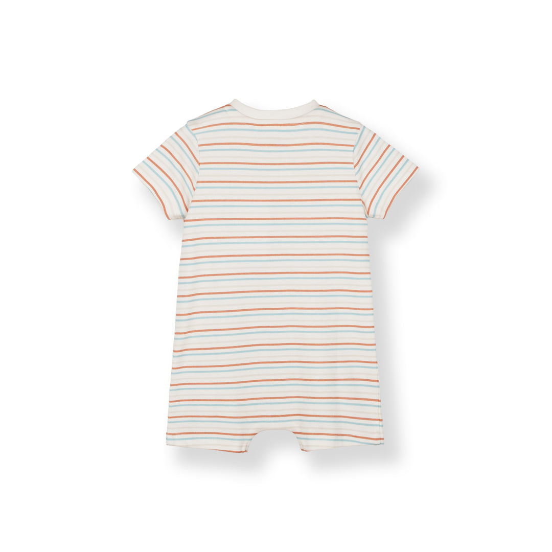 Playtime Stripes S/Sleeve Romper