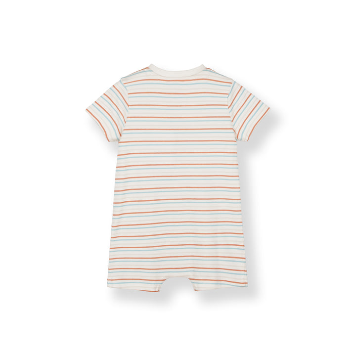 Playtime Stripes S/Sleeve Romper
