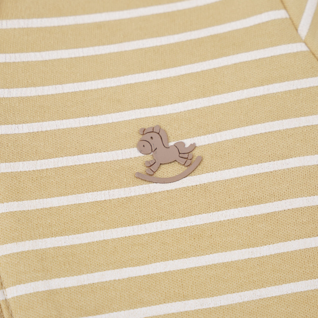 Cozy Stripes Sleepsuit
