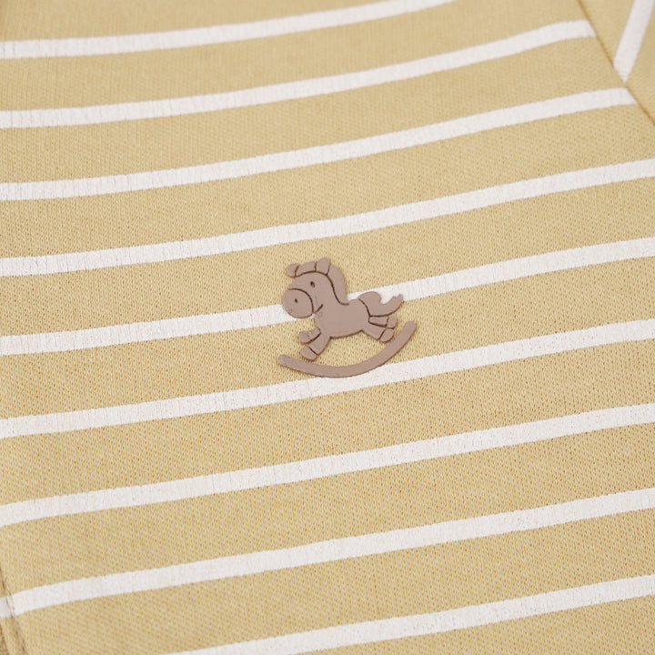 Cozy Stripes Sleepsuit