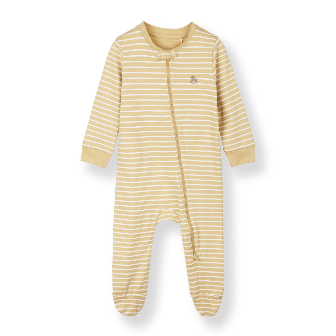 Cozy Stripes Sleepsuit