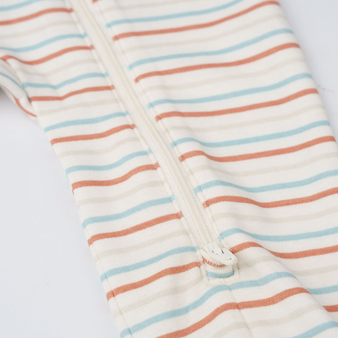 Playtime Stripes Sleepsuit