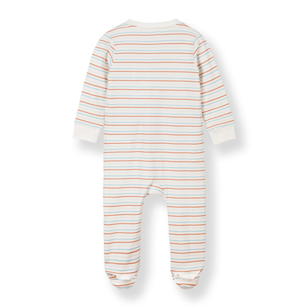 Playtime Stripes Sleepsuit