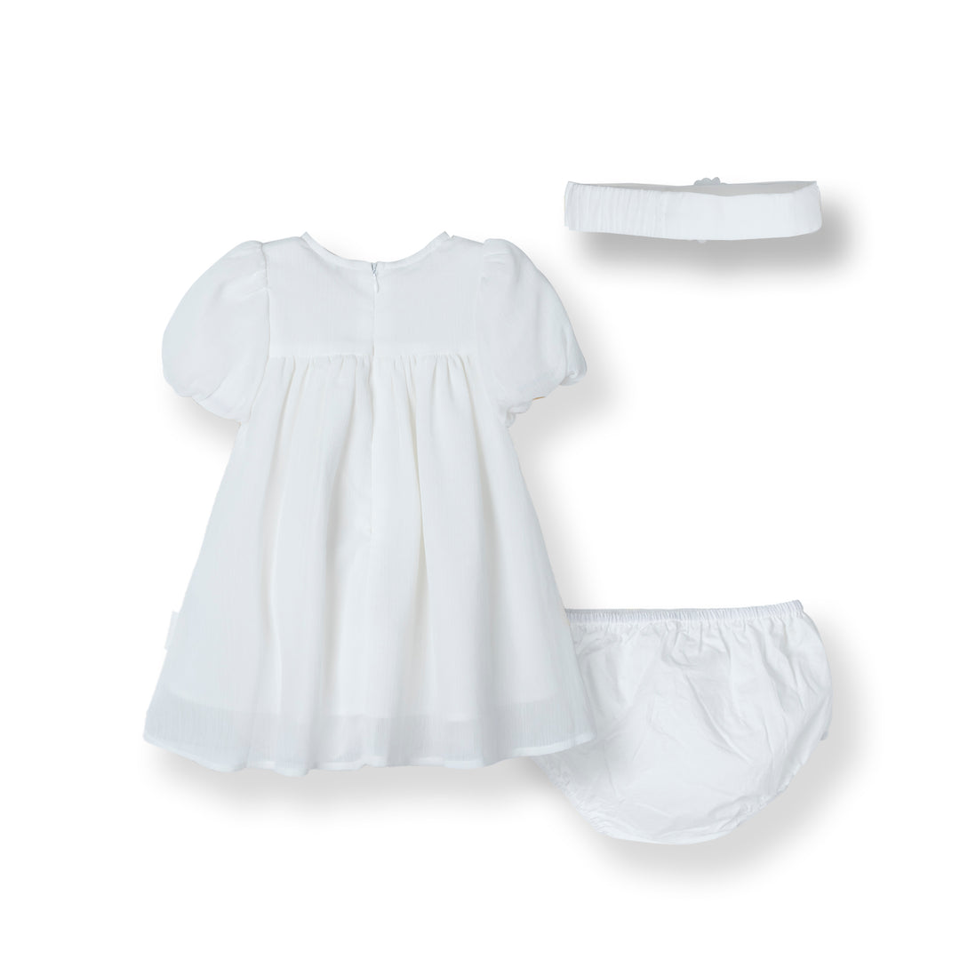 Luna Dress with Panty & Headband Set