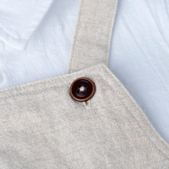 Theo Short Sleeve Shirt & Dungaree Set