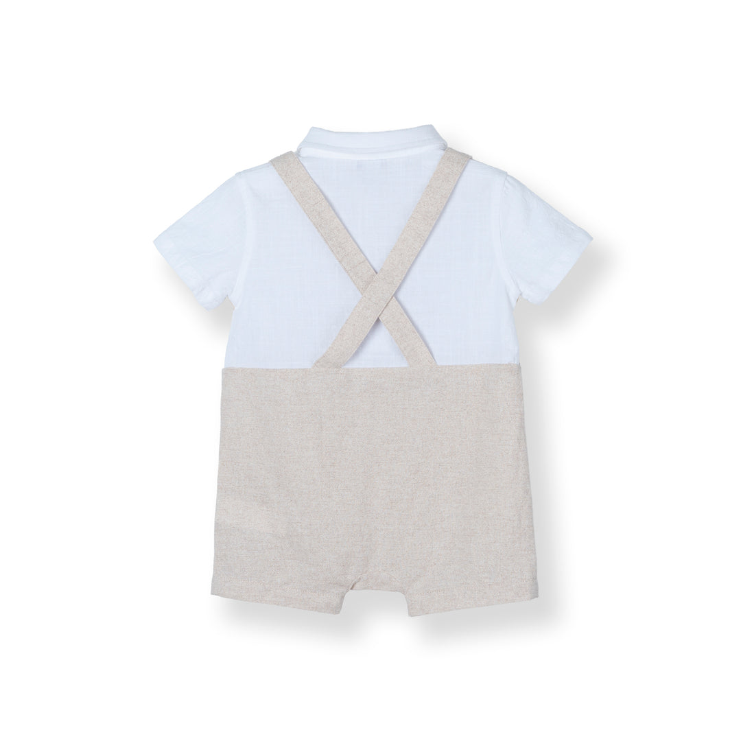 Theo Short Sleeve Shirt & Dungaree Set