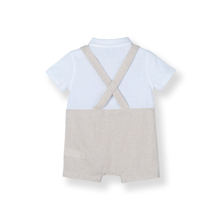 Theo Short Sleeve Shirt & Dungaree Set