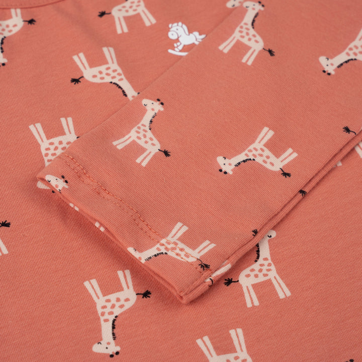 Poney Baby Boys Orange Safari Dreams Pyjamas