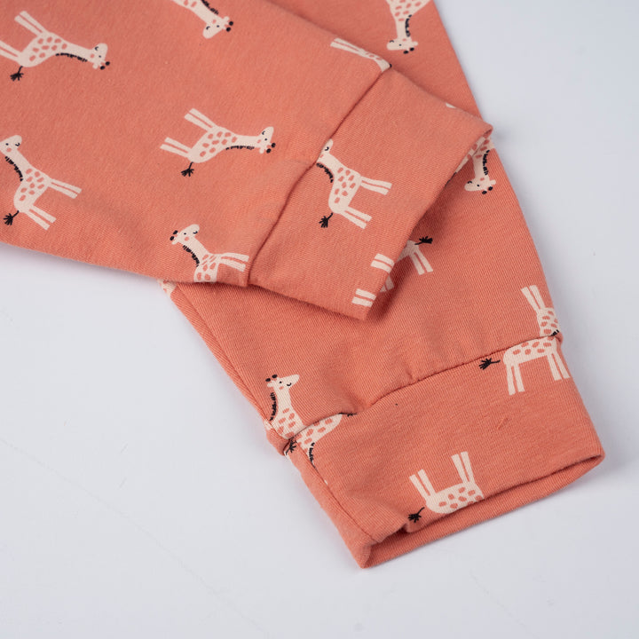 Poney Baby Boys Orange Safari Dreams Pyjamas