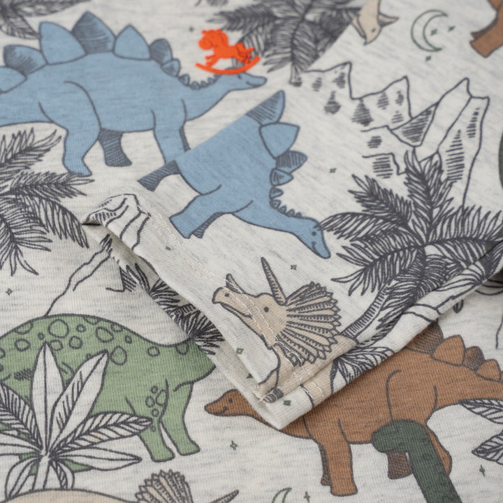 Poney Baby Boys Grey Jurassic Snooze Pyjamas