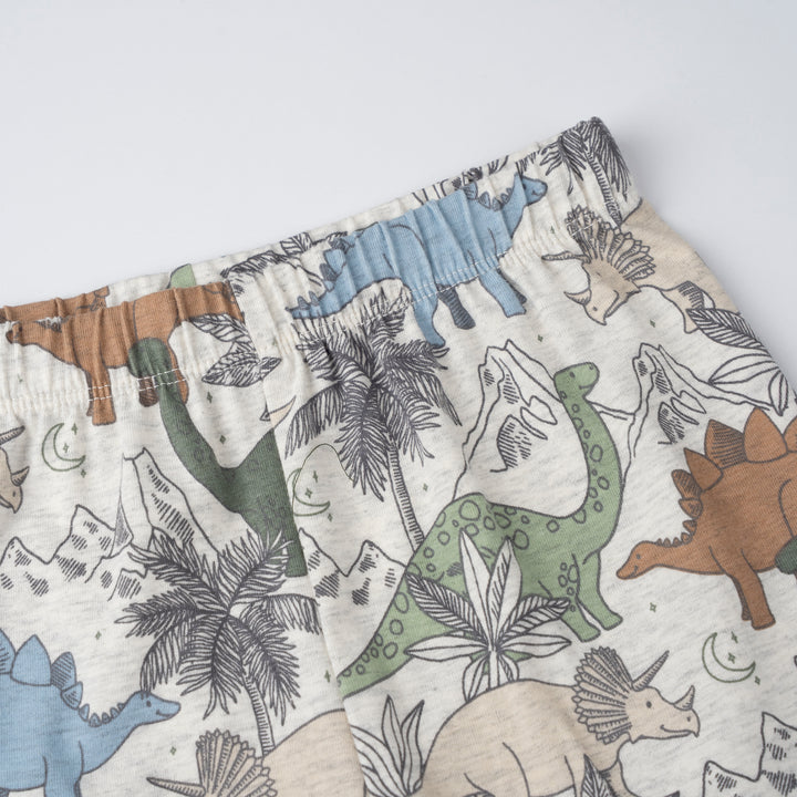 Poney Baby Boys Grey Jurassic Snooze Pyjamas