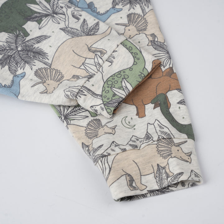 Poney Baby Boys Grey Jurassic Snooze Pyjamas
