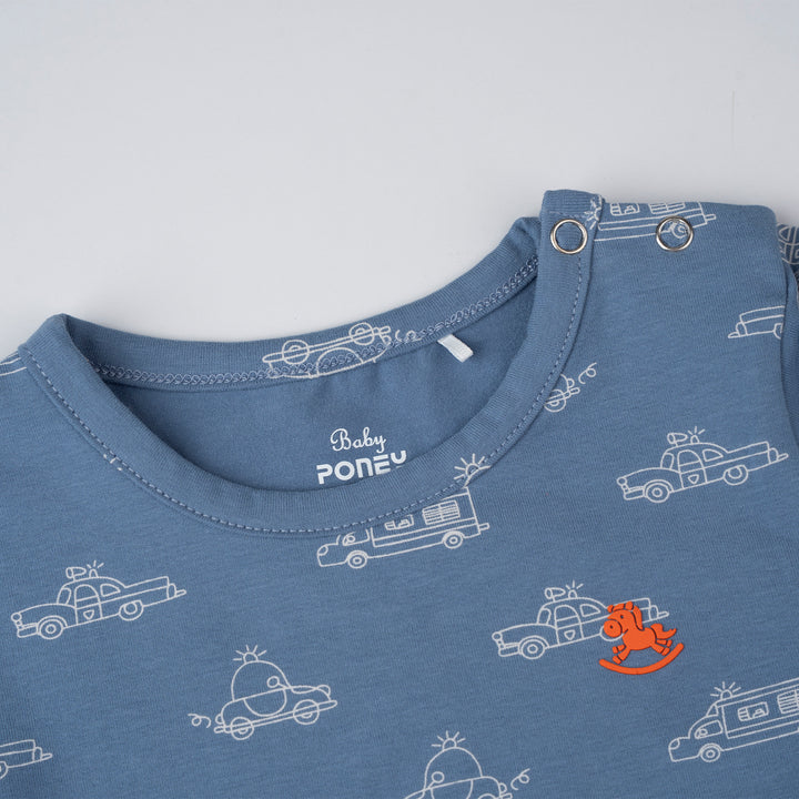 Poney Baby Boys Blue Harbor Night Pyjamas