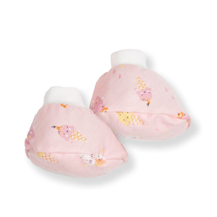 Poney Baby Girls Pink Ice Cream Newborn Gift Set