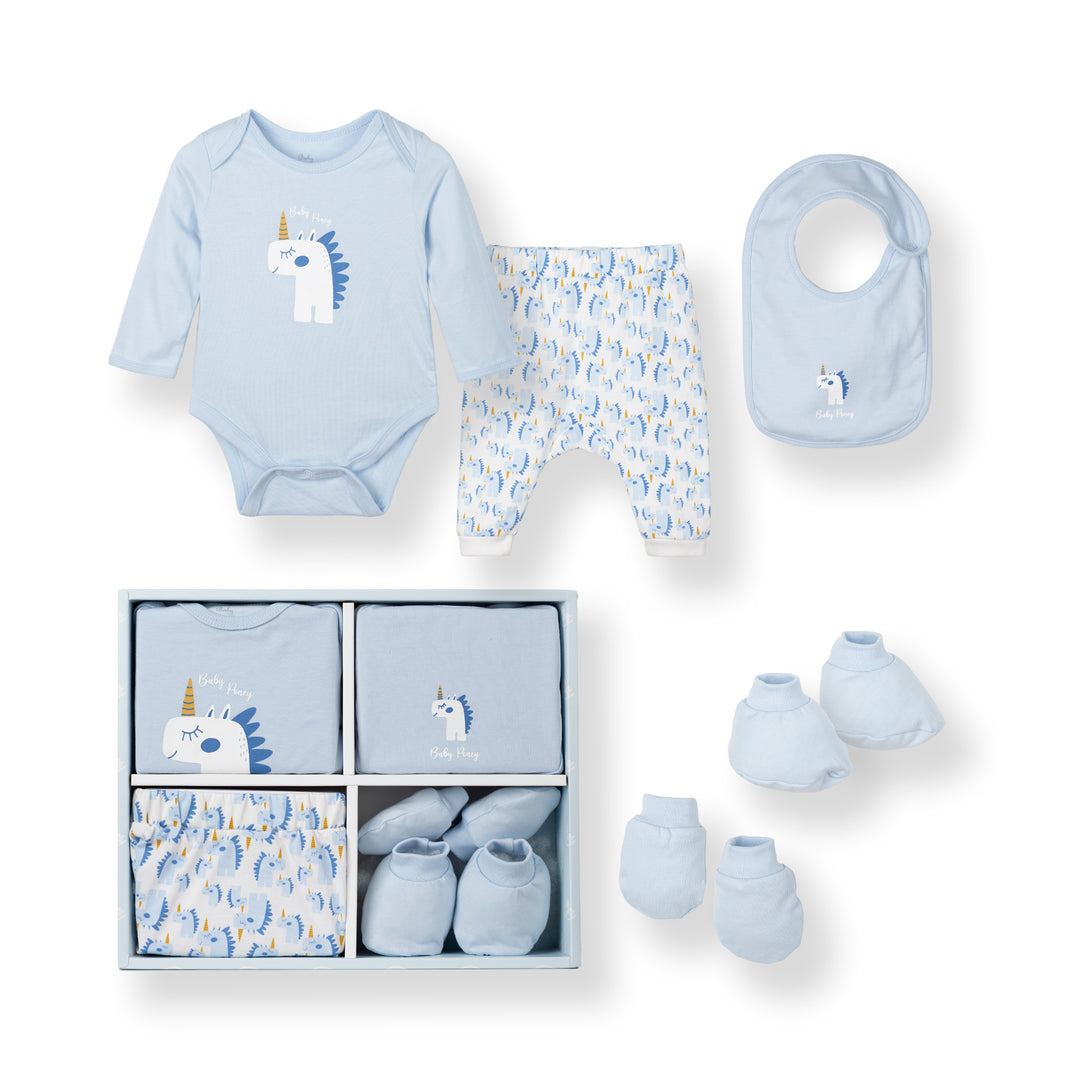 Poney Boys Light Blue Unicorn Gift Item